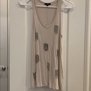 Sequin tank top